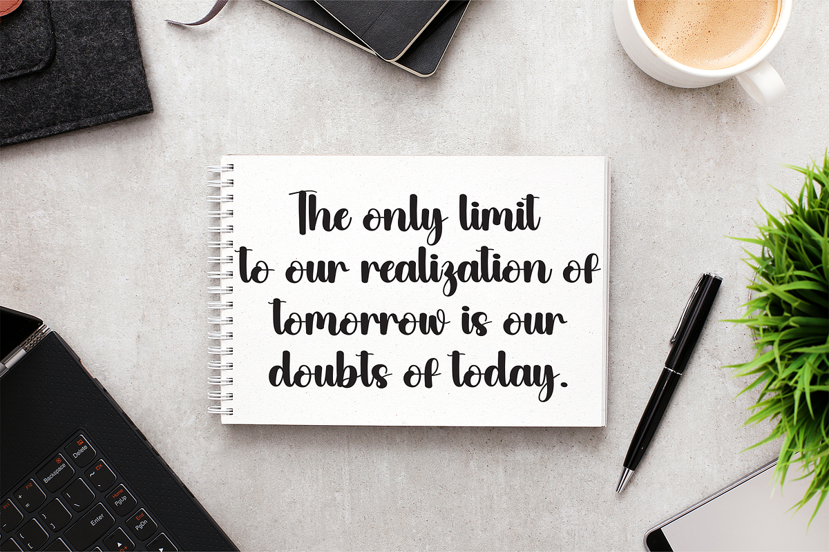 Digital | Script Font, a Handwritten Font by Scratchones (Photo 4 of 9)