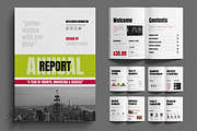 Annual Report Design Template, a Brochure Template by MightyDesign (Thumbnail 1 of 6)