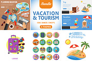 Vacation and Tourism Themes, a Technology Illustration by TAlex (Thumbnail 1 of 6)