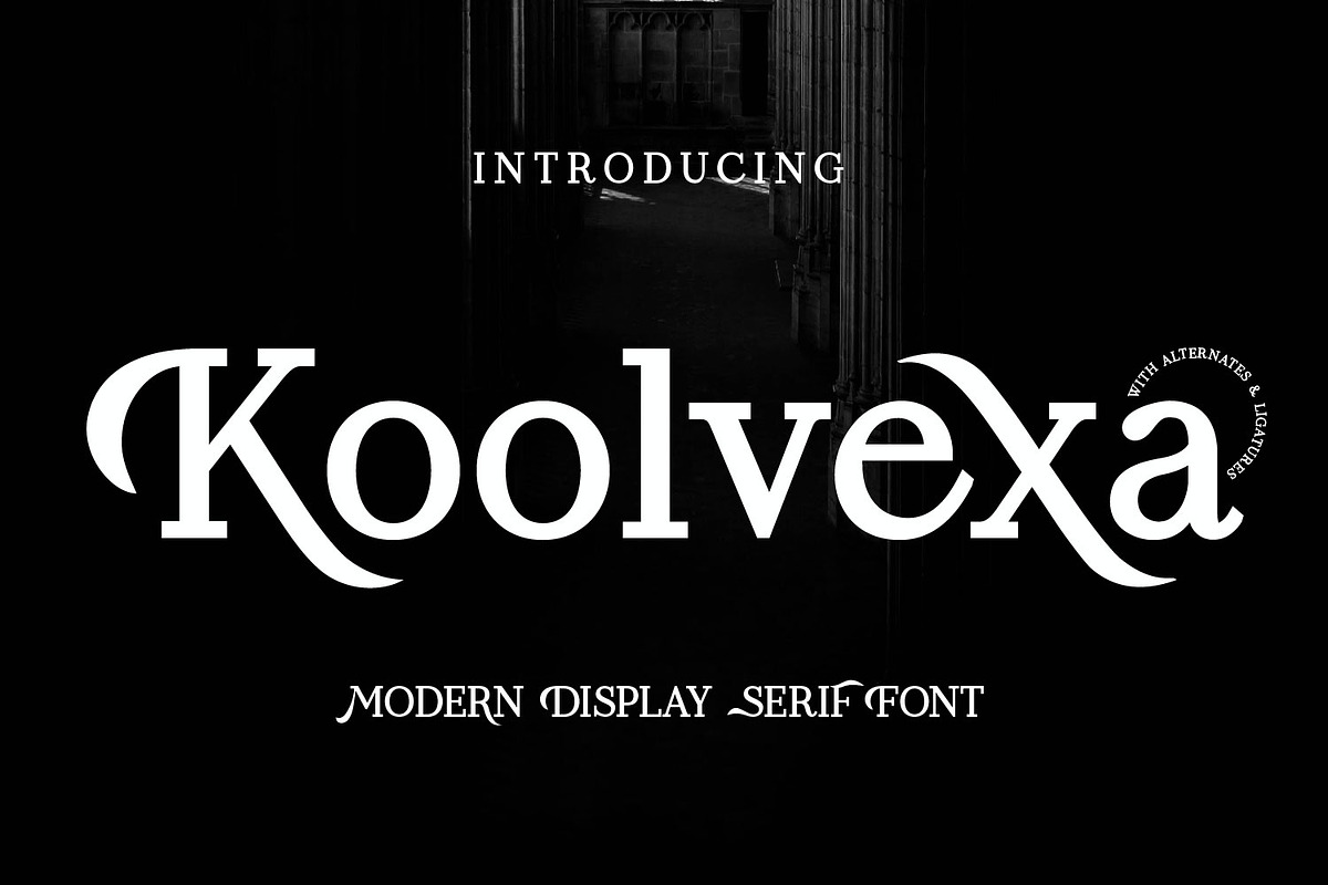 Koolvexa | A Modern Slab Serif, a Slab Serif Font by Qaratype (Photo 1 of 16)