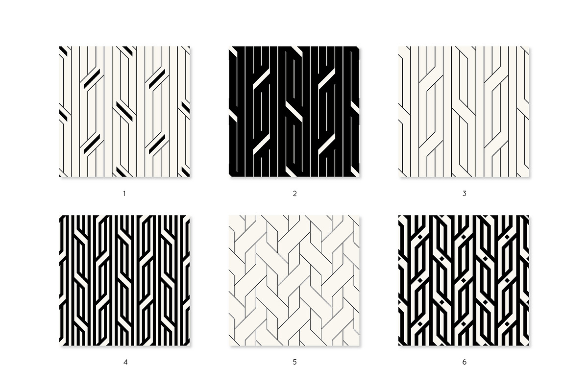 Striped. Seamless Patterns, a Pattern Graphic by Curly_Pat (Photo 3 of 8)