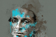 Mixed media art photo effect, an Action Add-On by MRI STUDIO (Thumbnail 10 of 19)