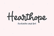Hearthope | Handwritten Script Font, a Script Font by KA Designs (Thumbnail 1 of 9)