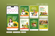 Grocery Market - Instagram Post, a Social Media Template by Izdihaar_Studio (Thumbnail 1 of 4)