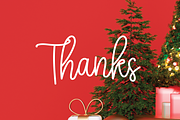 Hey Christmas, a Script Font by Scratchones (Thumbnail 5 of 8)