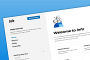 Info Framer Template, a Landing Page Template by patrickward (Thumbnail 1 of 3)