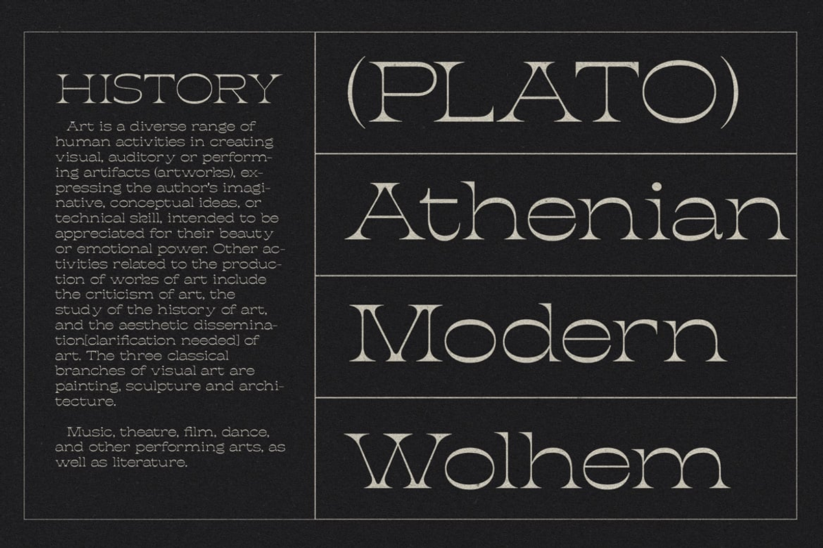 Giant - Ligature Serif Font, a Serif Font by Luna Shop (Photo 5 of 10)