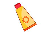 Sun Block Vector Icon, an Icon by Pexelpy (Thumbnail 1 of 2)