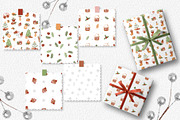 Christmas collection with animals, a Graphic by rosypatterns (Thumbnail 7 of 9)