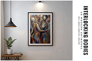 Interlocking Bodies, a Decorative Illustration by Digital Art Creations (Thumbnail 4 of 6)