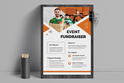 Event Fundraising Flyer, a Flyer Template by ContestDesign (Thumbnail 1 of 2)