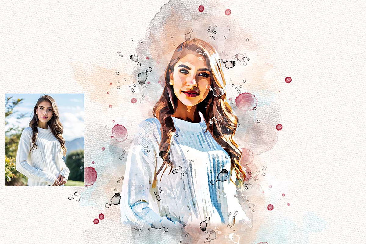 Sketch, Watercolor & Spray Paint, a Brushes & More by Studio Retouch (Photo 4 of 13)