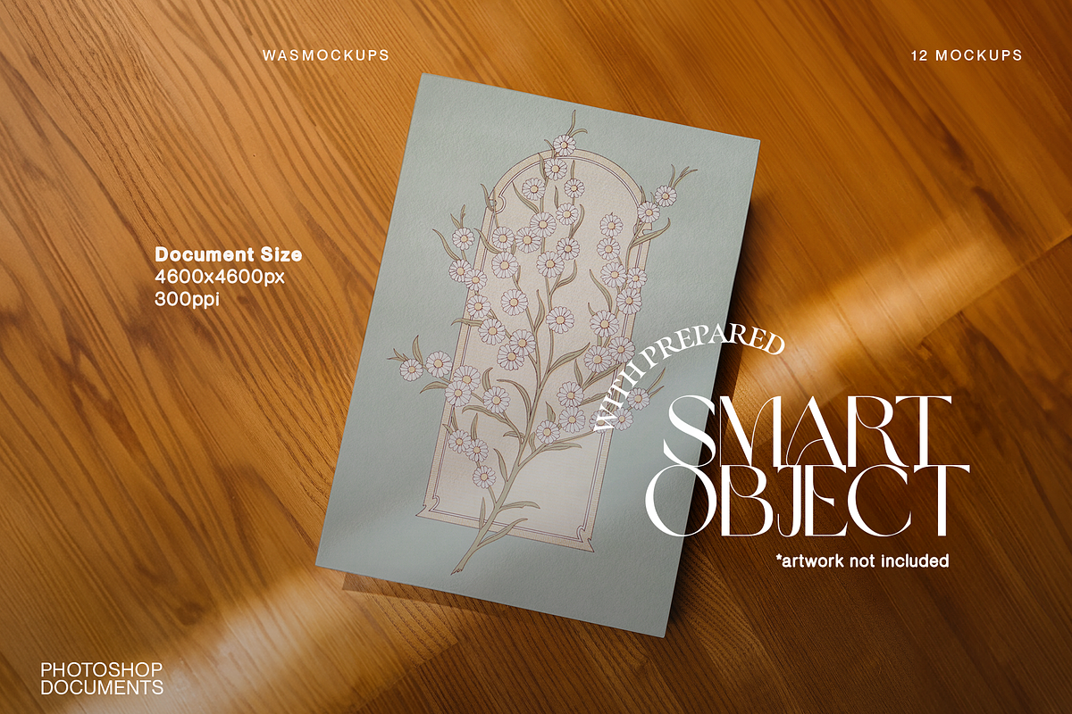 The Hygge Bundle: 12 Frame Mockups, a Household Mockup by WasMockups (Photo 4 of 8)