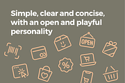 Shopping Icons — Pixi Line, an Outline Icon by Scott Dunlap (Thumbnail 2 of 9)