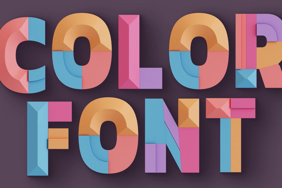 Huge Color SVG Font Bundle – 100 Set, a Font by Deeezy (Photo 24 of 102)