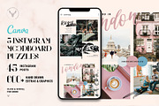 Insta Puzzle Bundle + FREE Updates, a Social Media Template by SilverStag Type Foundry (Thumbnail 2 of 14)