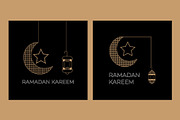 Ramadan Kareem greeting, a Decorative Illustration by Lakhan1998 (Thumbnail 3 of 6)