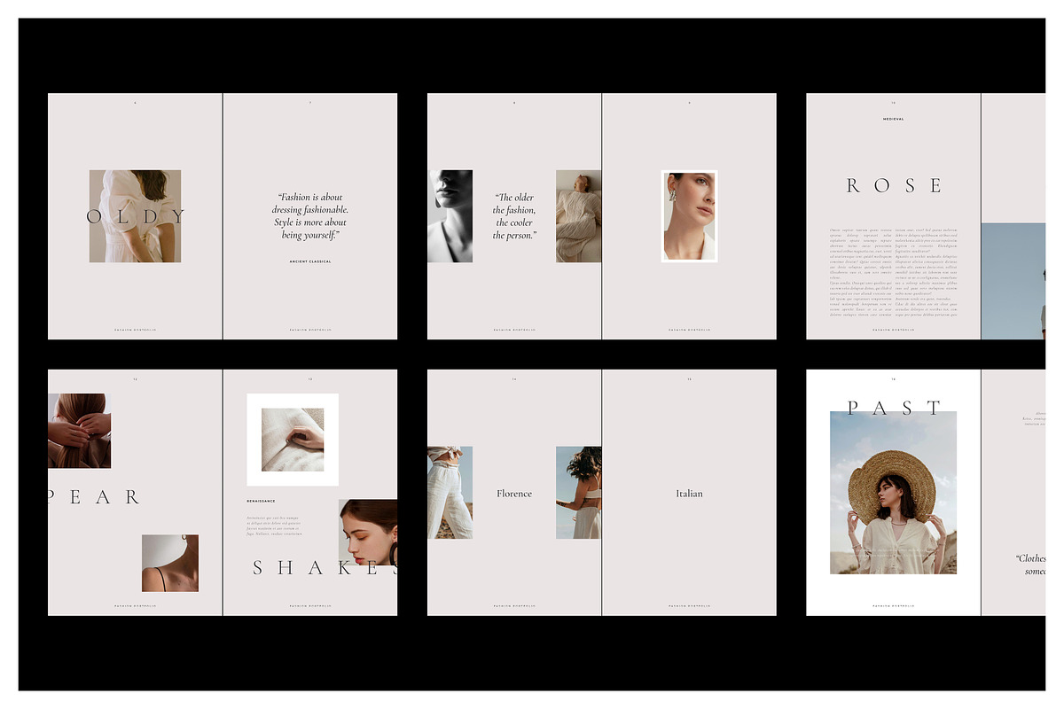 FLORENC Creative Portfolio, a Magazine Template by Arif Tri Ananta (Photo 3 of 14)