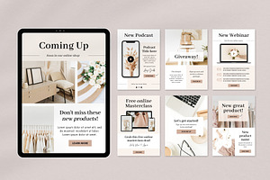 Email Newsletter Templates Canva