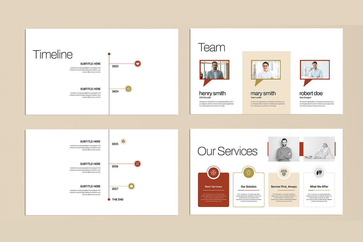 Social Media Presentation Template, a Presentation Template by MightyDesign (Photo 4 of 8)