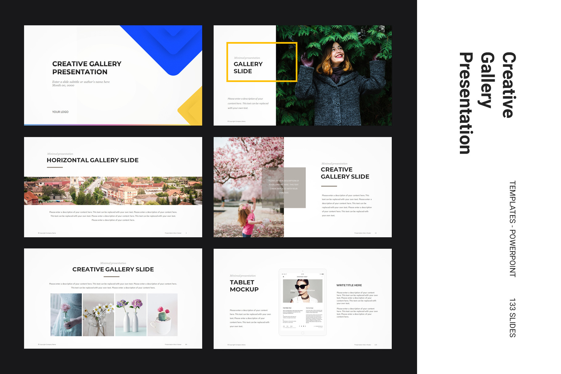 Creative Gallery PowerPoint Template, a Presentation Template by ...