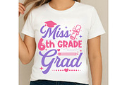 Miss Kindergarten to 10th Grade SVG, an Object Graphic by Digi_Design_World (Thumbnail 6 of 6)