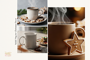 Minimalist Mug Mockup Bundle 100 JPG, a Cups & Container Mockup by KennedyStudio (Thumbnail 9 of 12)