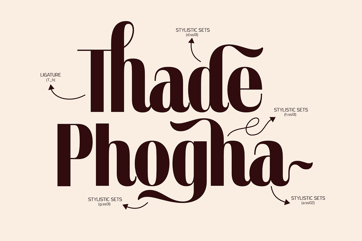 Guthila - Chic & Elgant Font, a Sans Serif Font by Khoir (Photo 7 of 10)