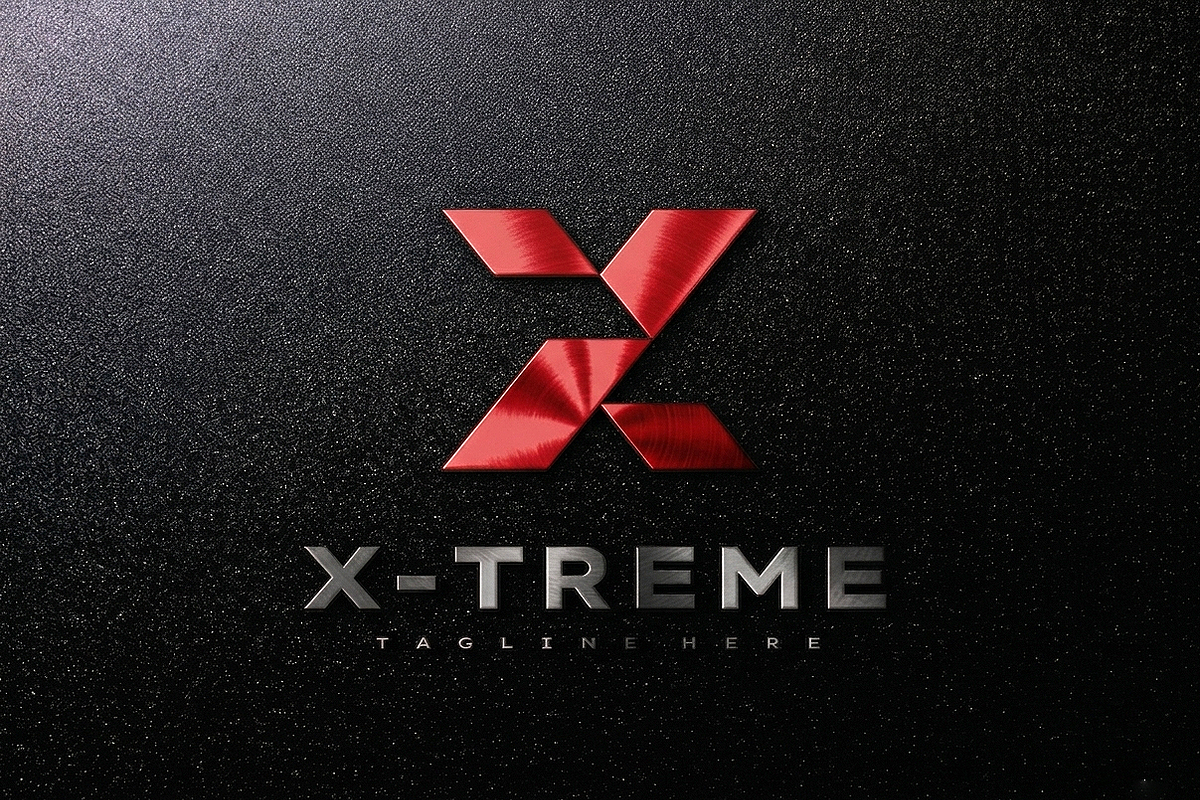 X-treme Letter X Logo Design, a Branding & Logo Template by yopie (Photo 1 of 8)