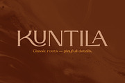 Kuntila, a Serif Font by Locomotype (Thumbnail 1 of 12)