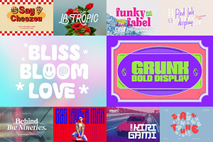 30% OFF Summer Fonts Bundle