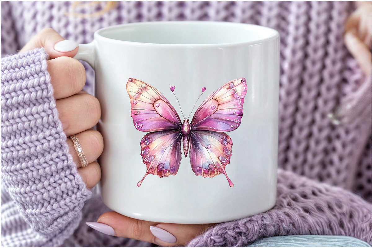 Pink Woodland Fairy Clipart, an Illustration by Craft Nest (Photo 7 of 9)