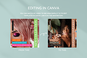 Business Card Template - 2 sides, a Business Card Template by SunshineStudioBoutique (Thumbnail 8 of 9)