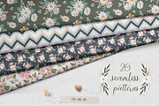 Farmhouse Summer bundle, a Texture Illustration by Cozy pattern shop (Thumbnail 4 of 9)