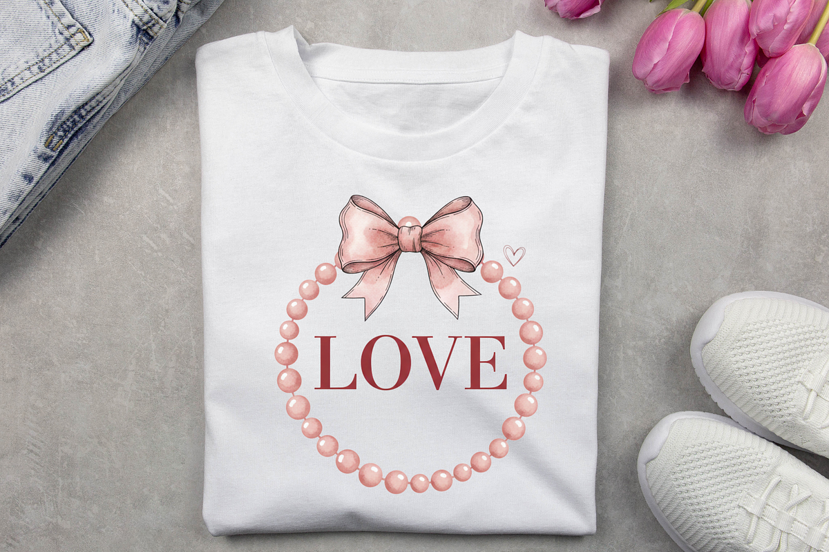 Love Bow PNG, Trendy Valentines Day, a Graphic by Vector Portal (Photo 2 of 6)