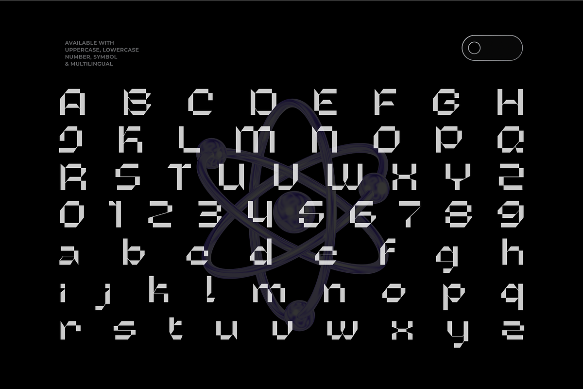 Microbots - Futuristic Font, a Sans Serif Font by limitype (Photo 6 of 10)