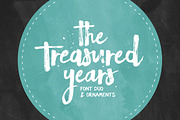 The Treasured Years Font Duo + Bonus, a Script Font by Sam Parrett (Thumbnail 1 of 7)
