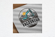 Excavator Services Premade Logo, a Transportation Illustration by Guavanaboy (Thumbnail 2 of 3)