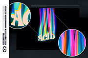 Acid Glow Text effects, a Layer Style Add-On by Cursedesign (Thumbnail 3 of 5)