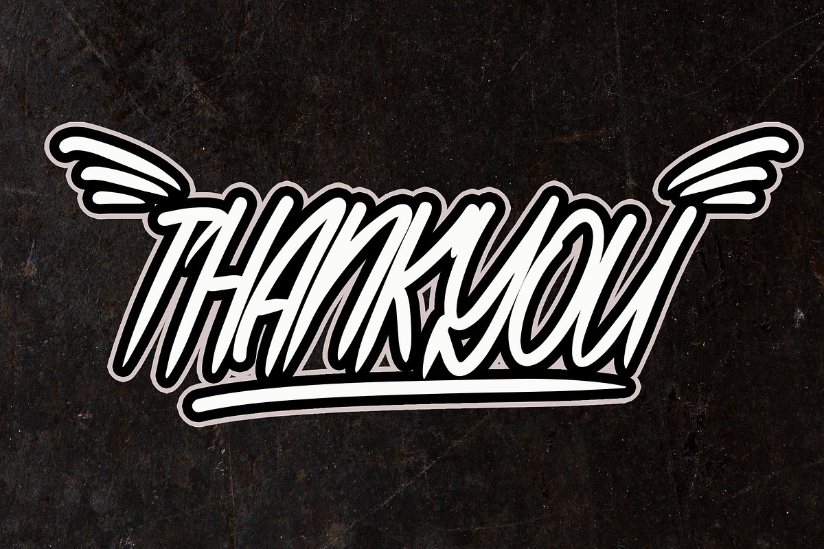 Quick Ankle Brush Font, a Handwritten Font by NTC Graphic (Photo 8 of 8)