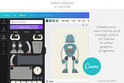 ROBOTS creator + SVG, a Decorative Illustration by Alina Mubarak (Thumbnail 2 of 8)
