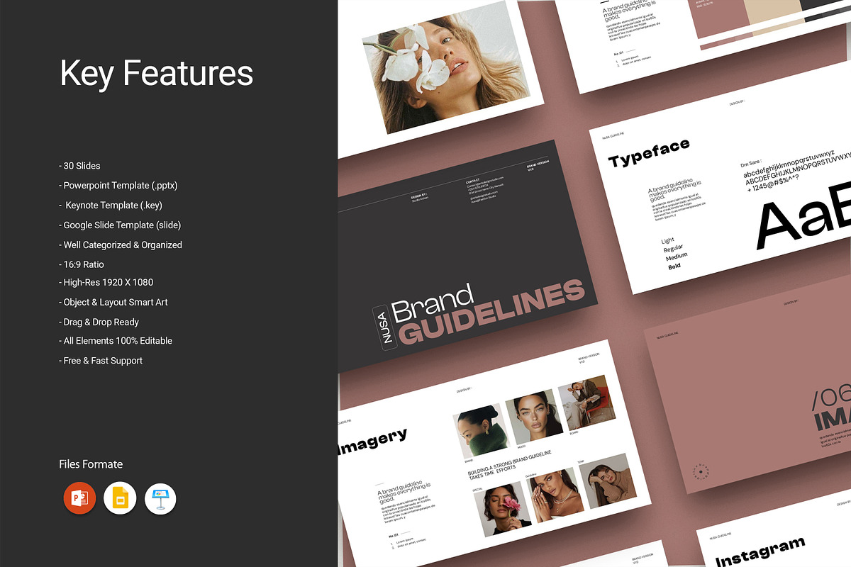 Nusa Brand Guideline Presentation preview 3