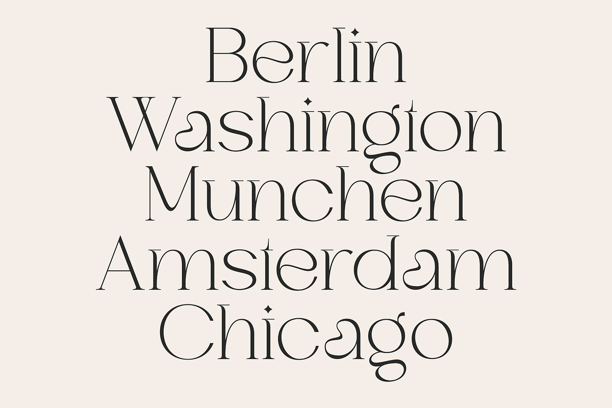 Chairo | Modern Serif Typeface, a Serif Font by Typoraith Co (Photo 7 of 13)