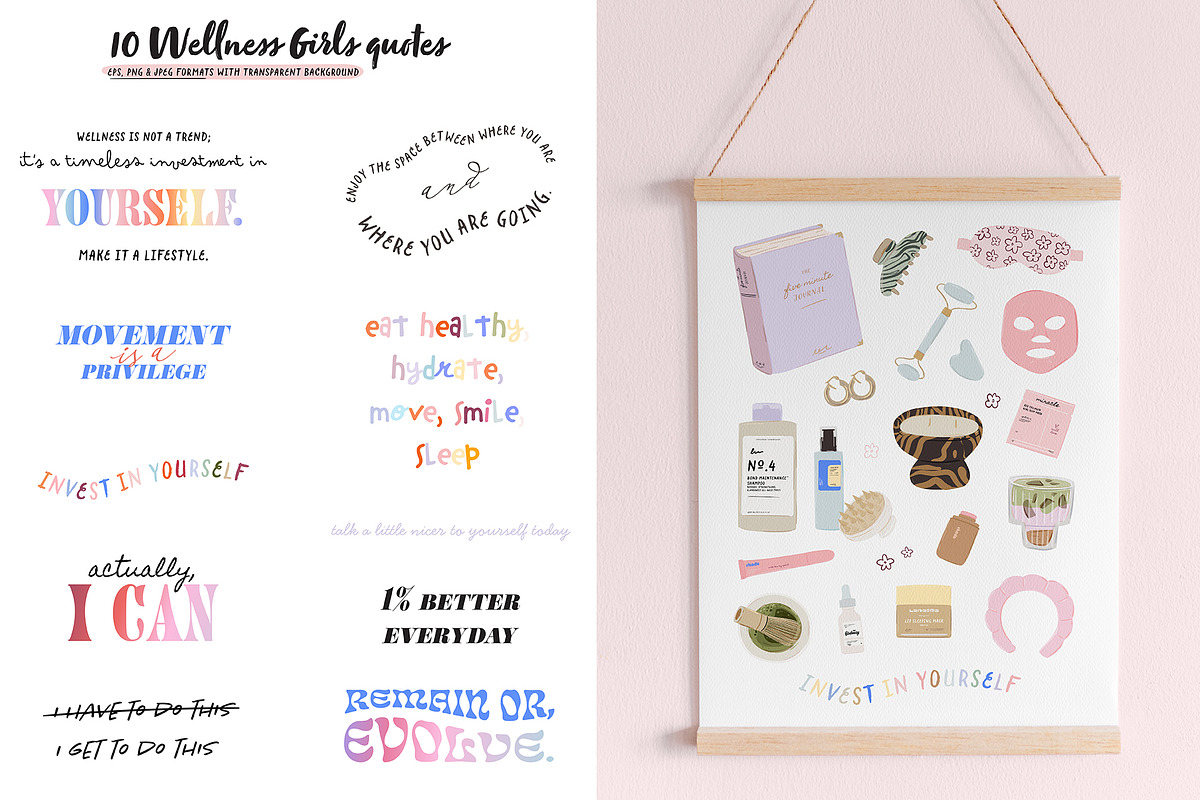 Cute Girly Clipart Bundle, an Object Graphic by Ruslana Lubenets (Photo 26 of 51)
