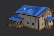 8 House Building and Swimming Pool, an Architecture 3D Model by multimedia4ds (Thumbnail 13 of 25)