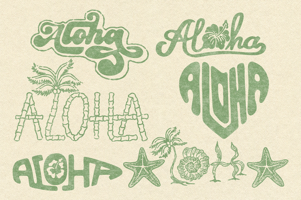 Hawaiian Graphic Illustration 2, an Illustration by Southerntown (Photo 4 of 7)