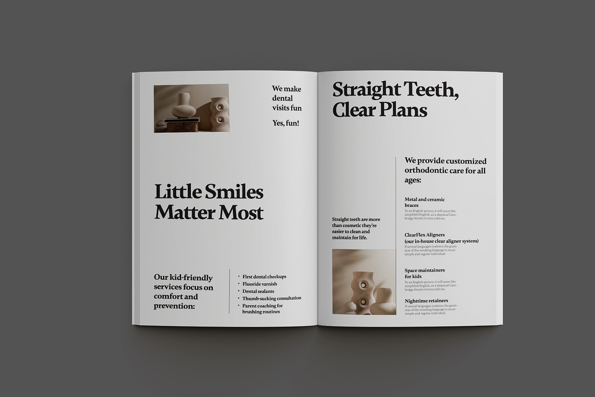 Simple Dental Clinic Brochure preview 6