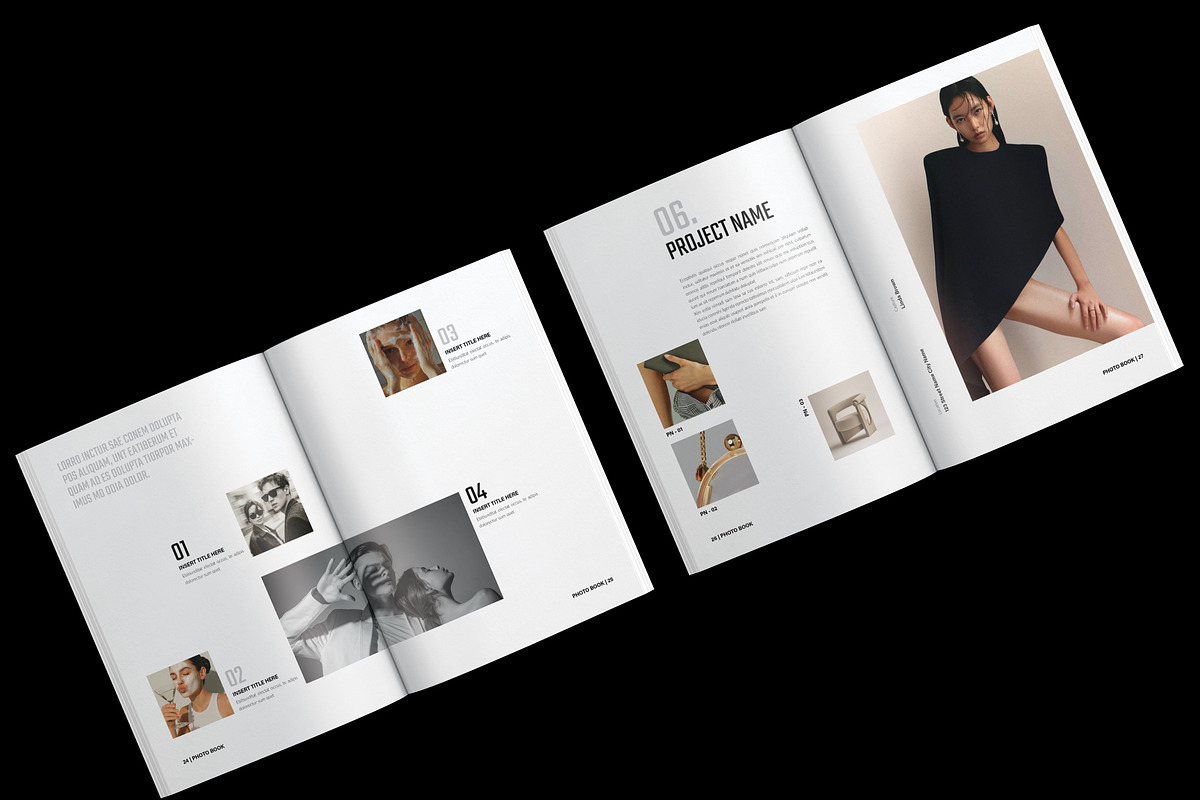 Minimalist Photo Book Template, a Brochure Template by NorthPeak (Photo 10 of 16)