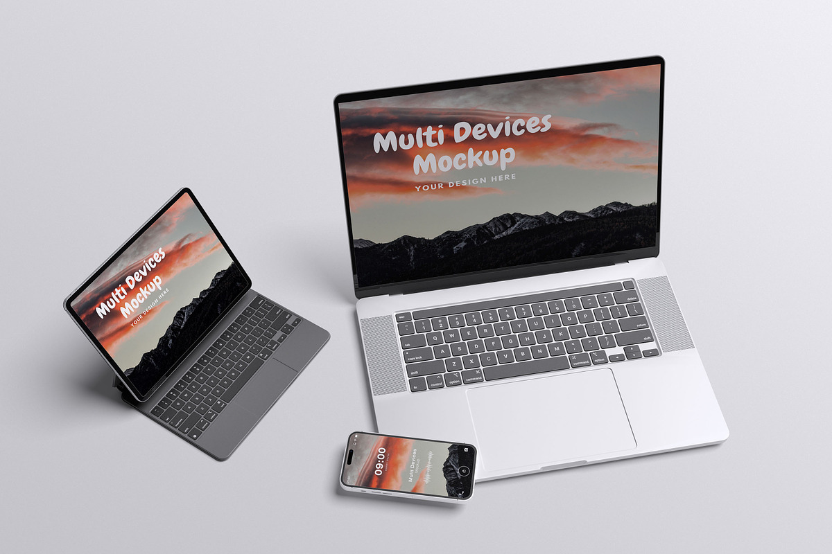 Multi Device Mockup, a Wearable Device Mockup by xavier_studio (Photo 5 of 5)