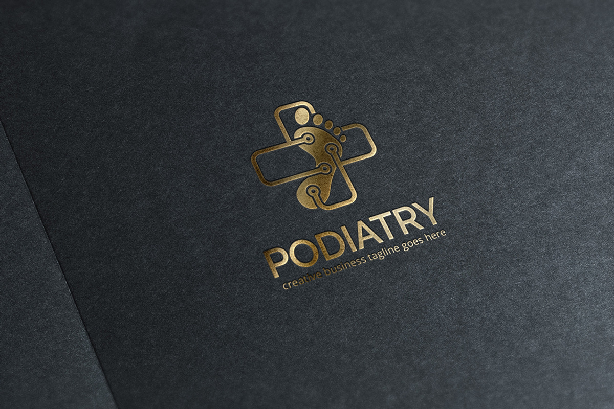 Podiatry Logo, a Branding & Logo Template by Slim Studio (Photo 2 of 3)